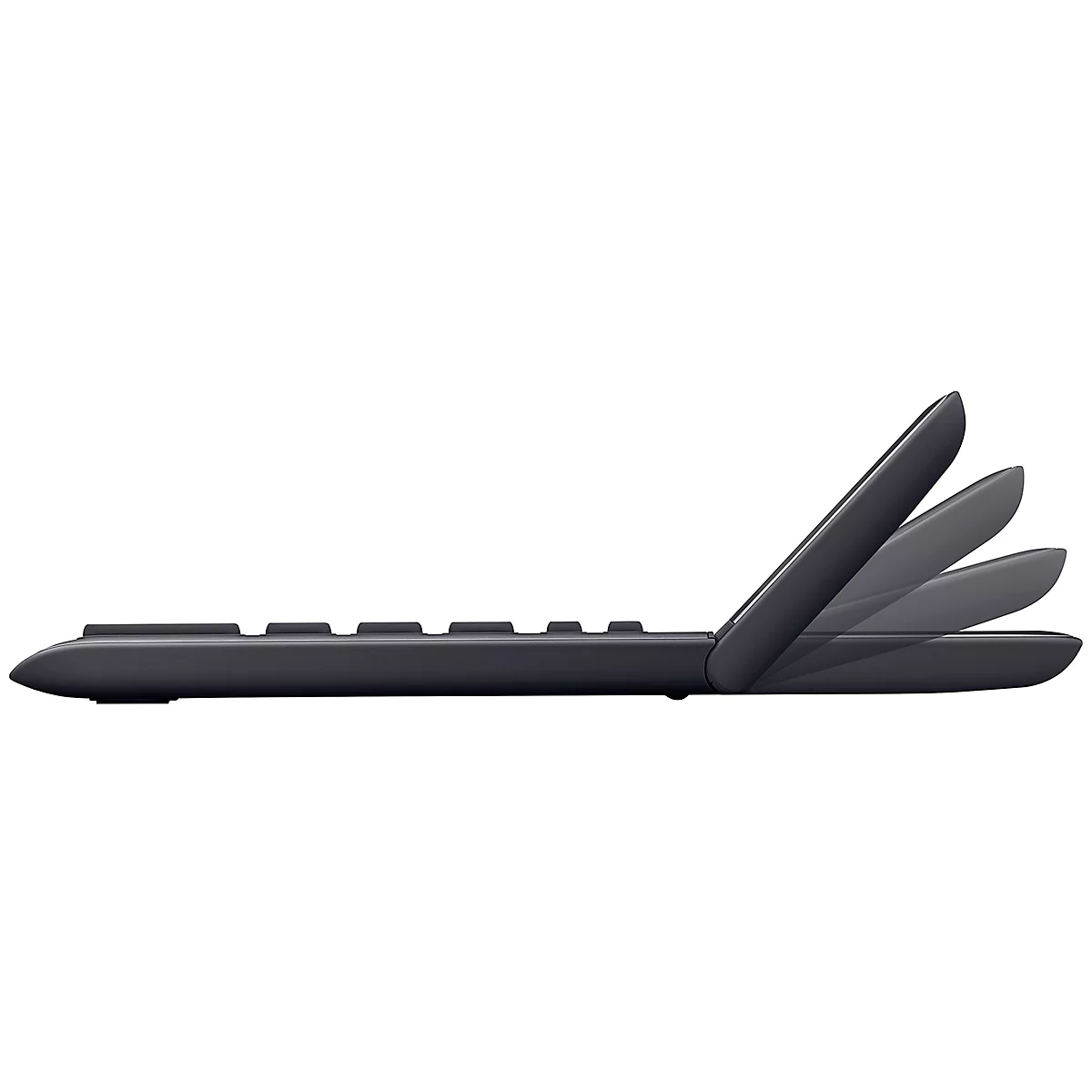 Casio Tischrechner JW-200 SC, 12-stelliges BIG LC-Display, Solar-/Batteriebetrieb, schwarz
