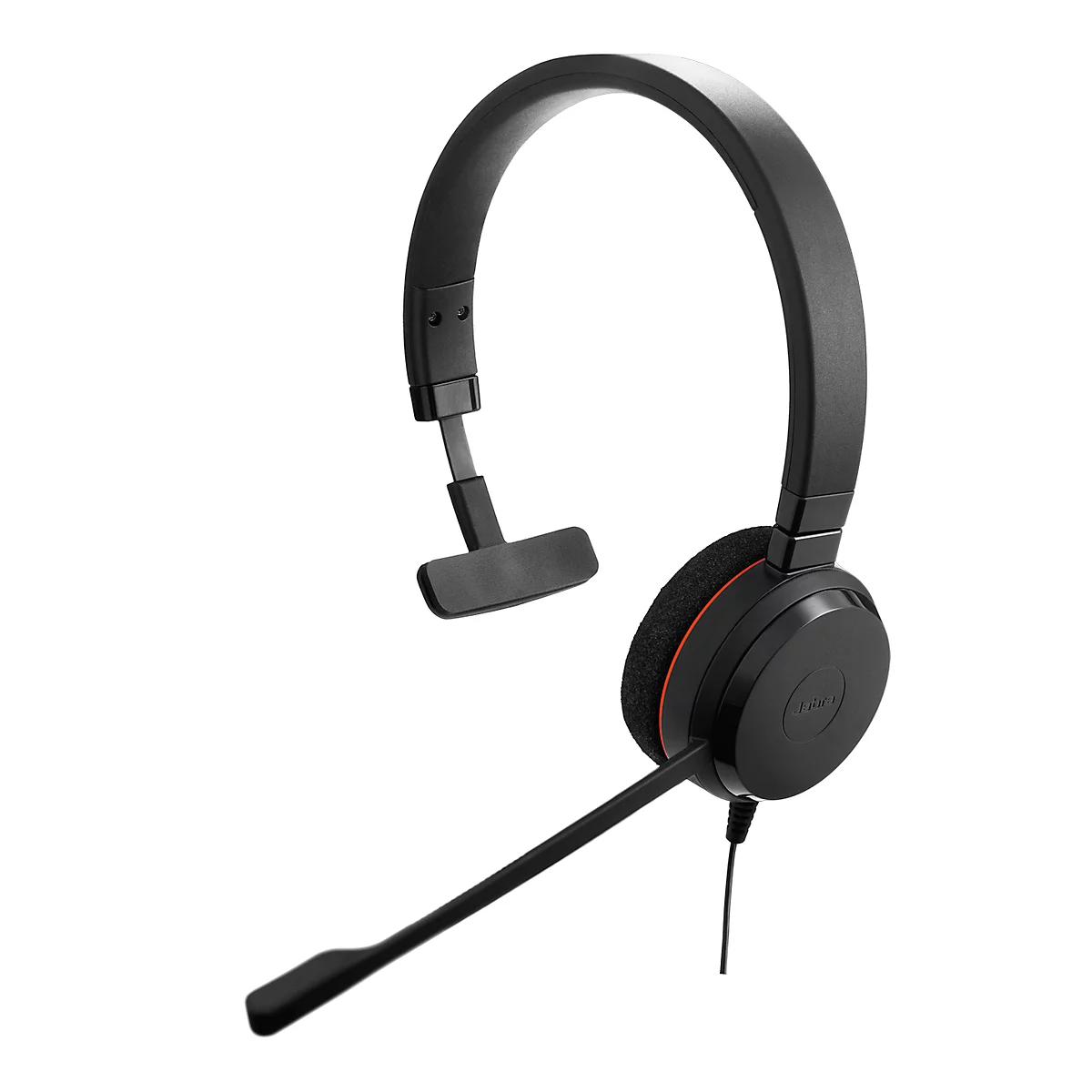 Casque intra-auriculaire Jabra Evolve 20 MS, USB, oreillettes en mousse, mono