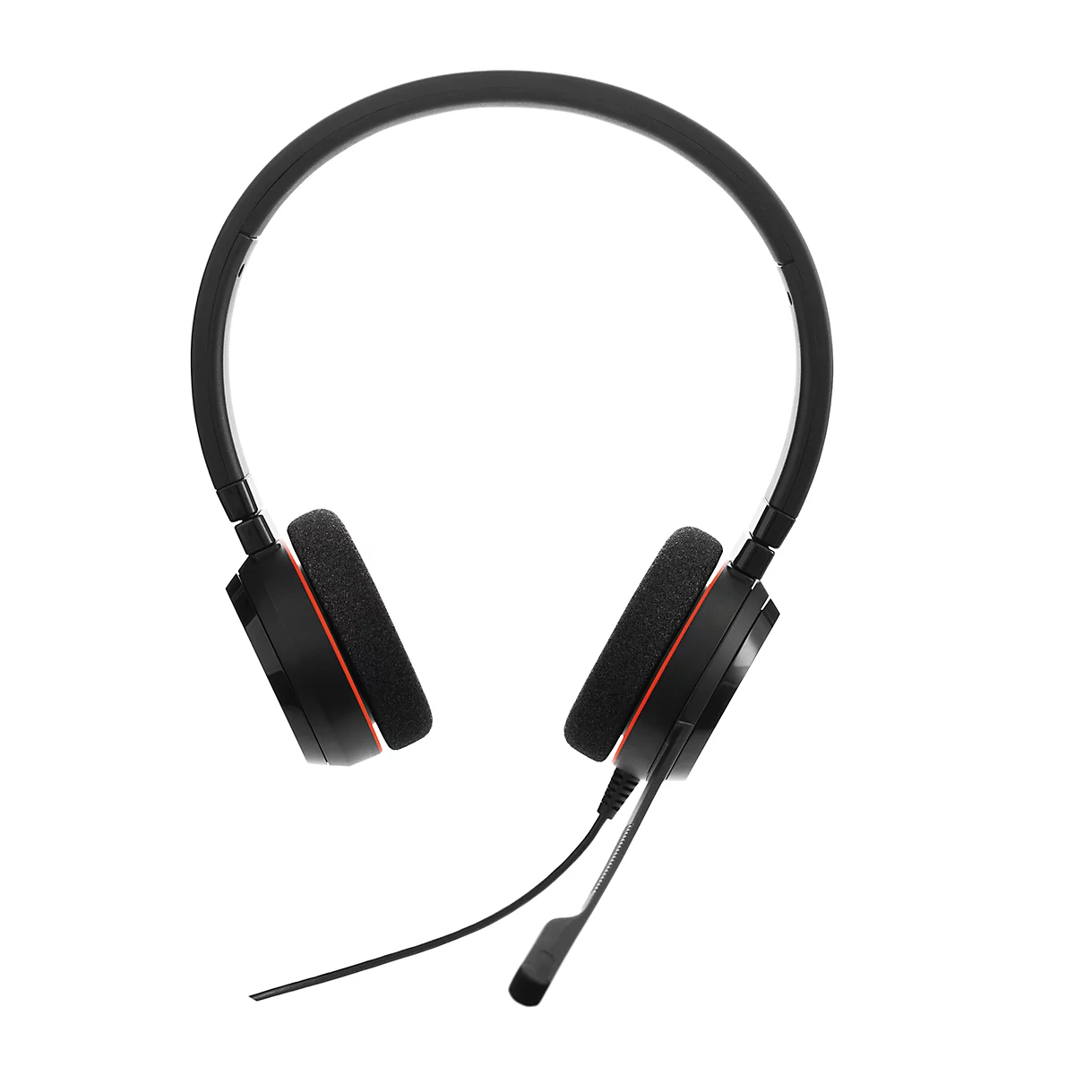 Casque intra-auriculaire Jabra Evolve 20 UC, USB, oreillettes en mousse, stéréo