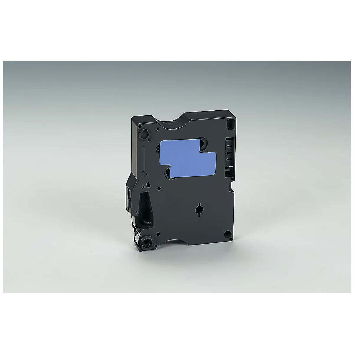 Cassette de ruban pour titreuses TX-221 Brother, 9 mm de largeur, blanc/noir