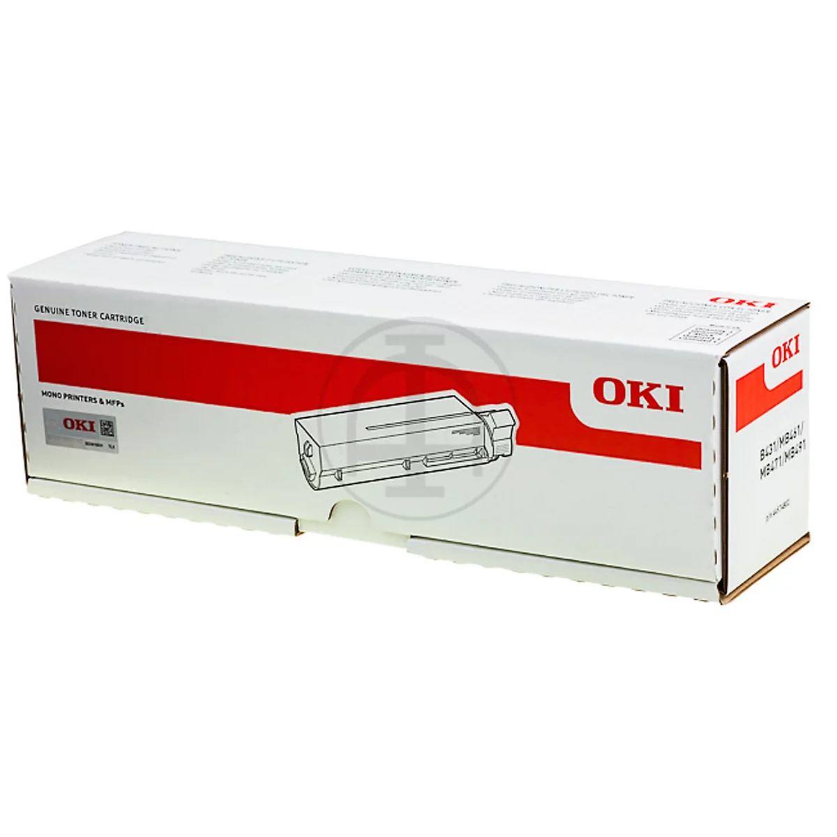 Cassette de toner 44574802 OKI, noir