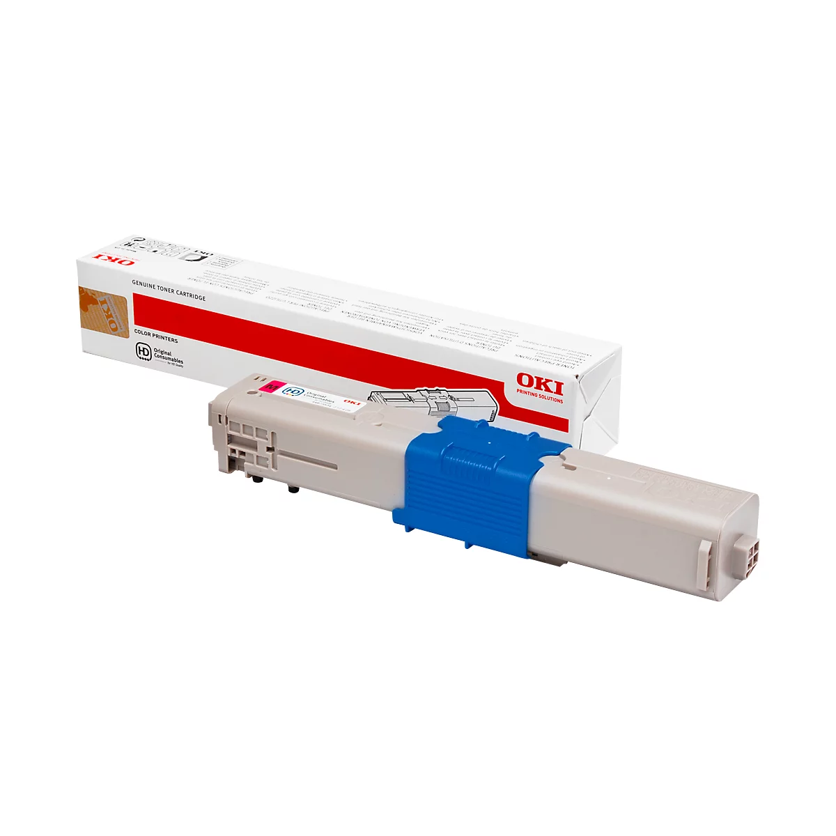 Cassette de toner 44973534 OKI, magenta