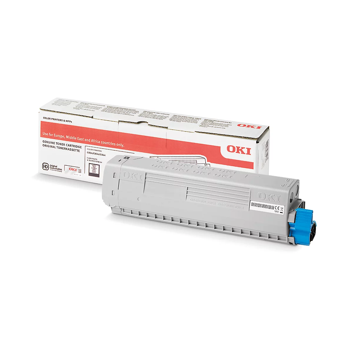 Cassette de toner 47095704 OKI, noir