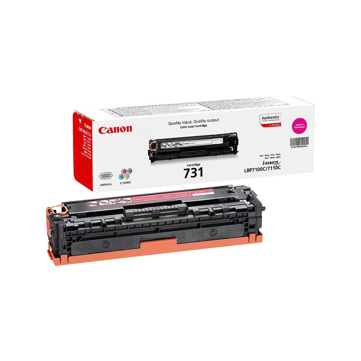 Cassette de toner 731 M Canon, magenta