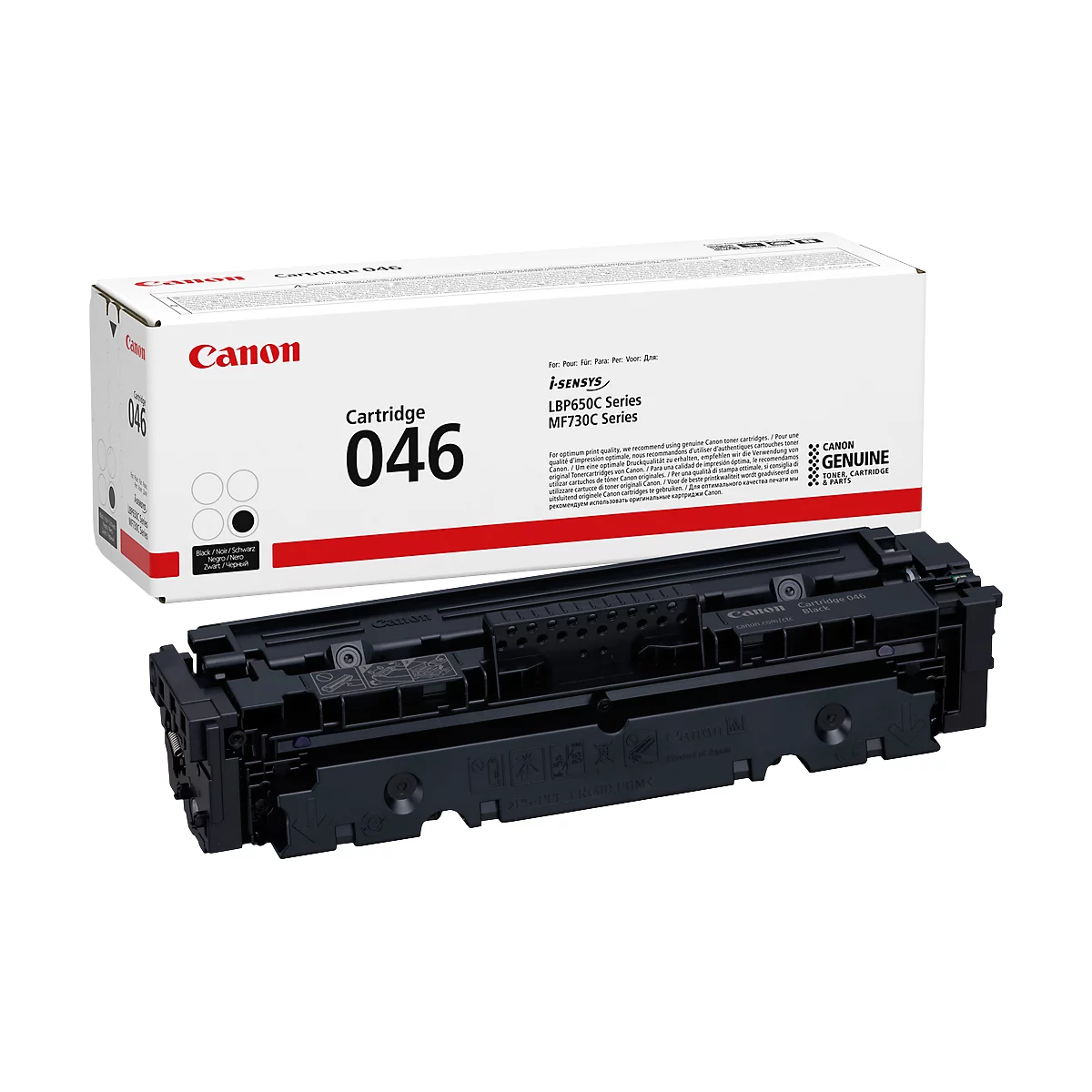 Cassette de toner Canon 046 BK, noir
