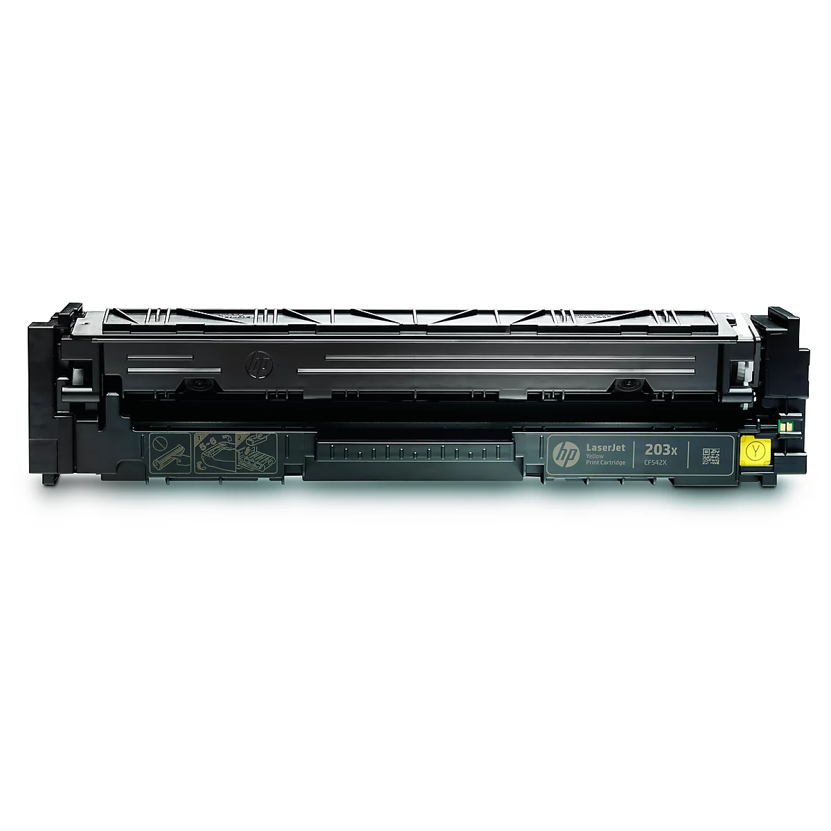 Cassette de toner HP 203X pr. Color LaserJet CF542X, jaune