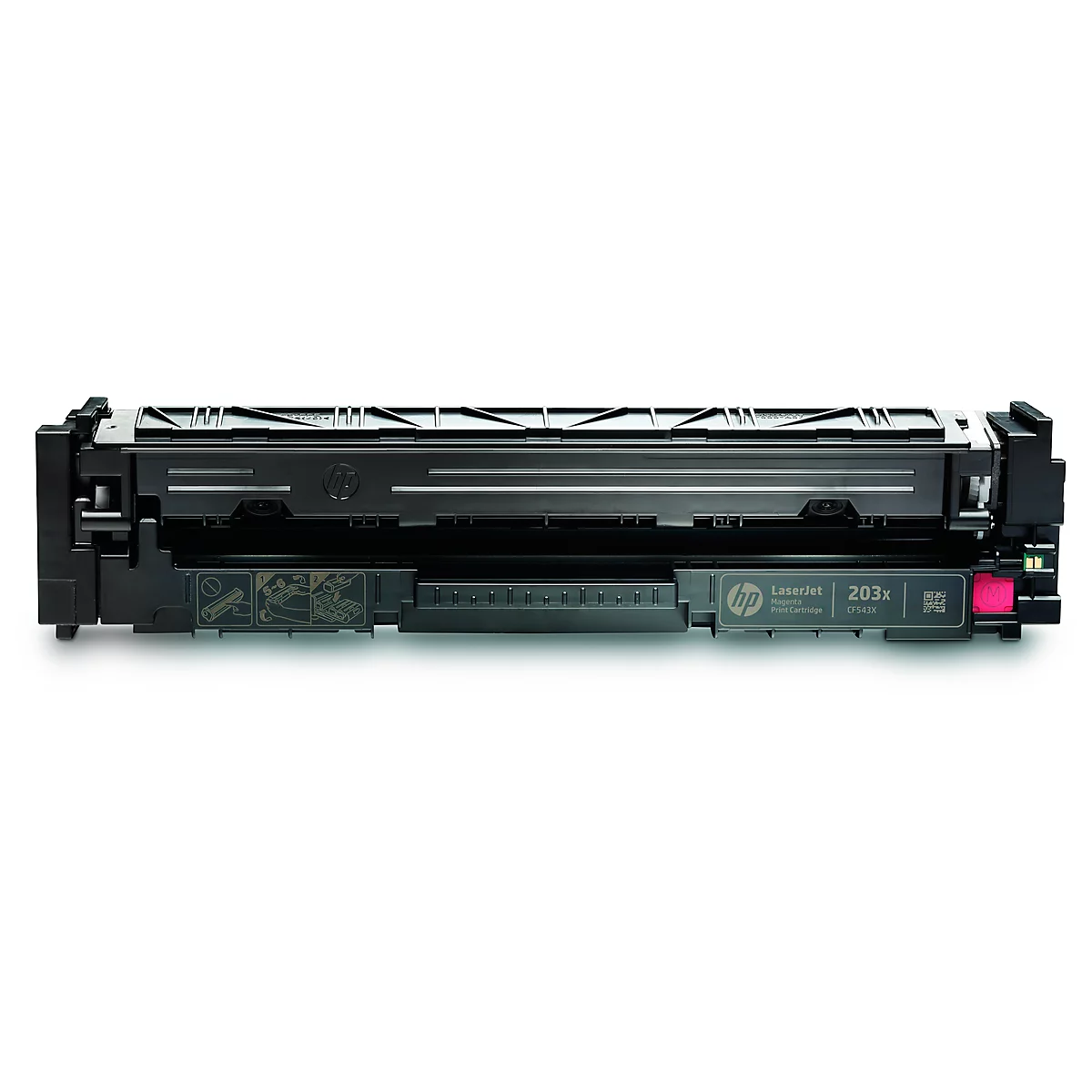 Cassette de toner HP 203X pr. Color LaserJet CF543X, magenta
