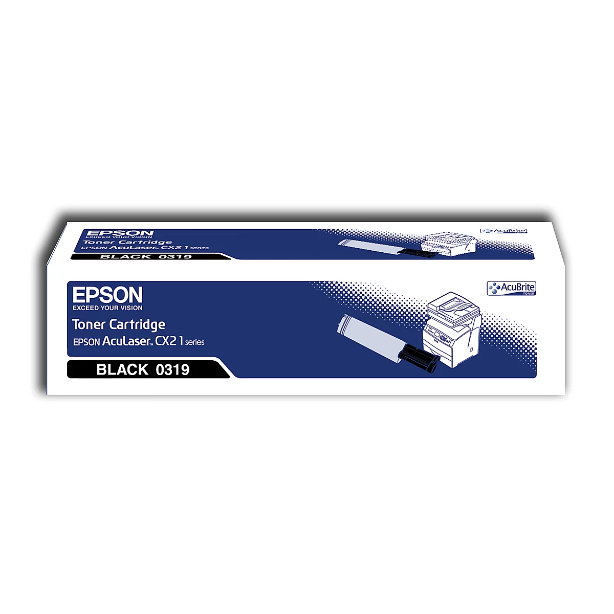 Cassette de toner SO50319 EPSON, noir