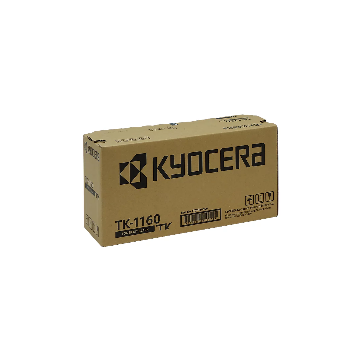 Cassette de toner TK-1160 KYOCERA, noir