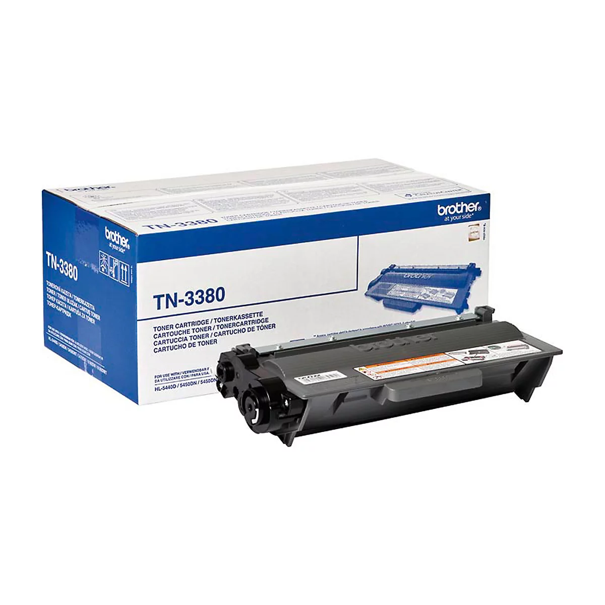 Cassette de toner TN-3380 Brother, noir