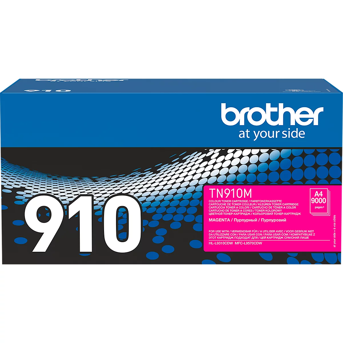 Cassette de toner TN-910M Brother, magenta