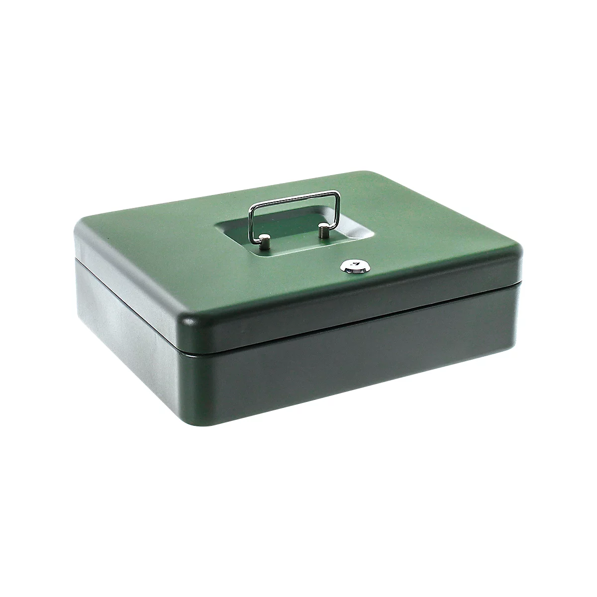 Cassette pistolet Rottner avec serrure à cylindre et mousse de protection pour un rangement sûr
