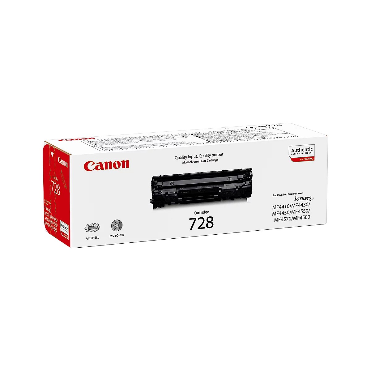 Cassettes de toner T728 Canon, noir