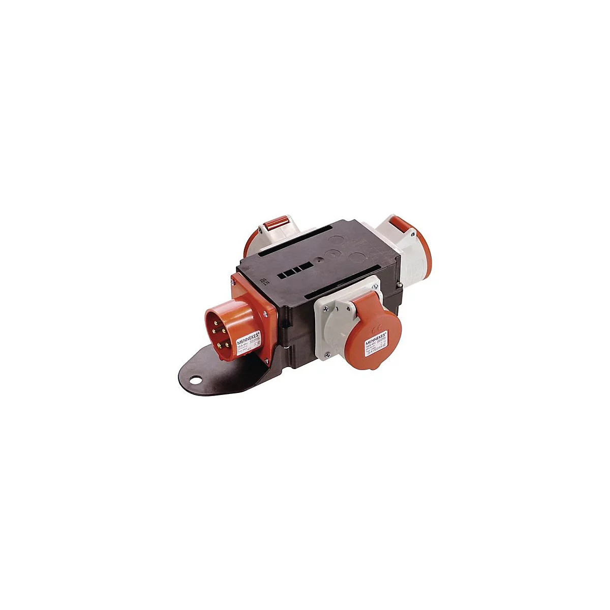 CEE-Adapter MIXO RHEIN 1xCEE-Stecker 400V,16 A,5-polig IP44 AS-SCHWABE