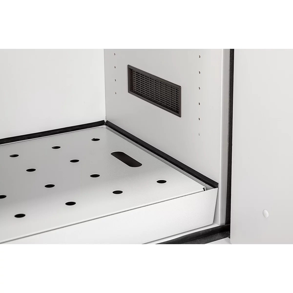 Cemo armoire de sécurité type 90 PROline 12/20, portes à fermeture automatique, L 1200 x P 600 x H 1950 mm, 33 litres, gris/orange