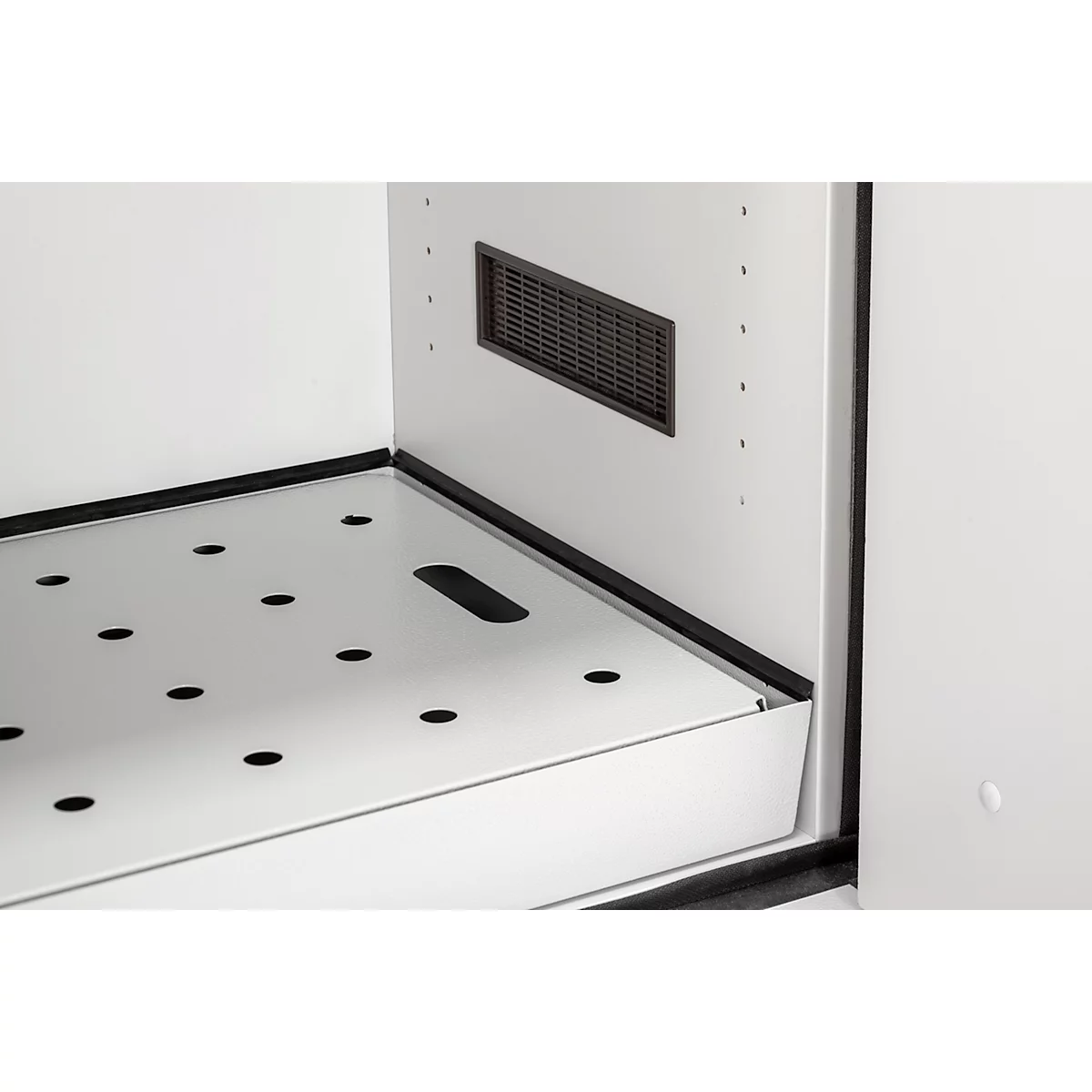 Cemo armoire de sécurité type 90 PROline 12/20, portes à fermeture automatique, L 1200 x P 600 x H 1950 mm, 66 litres, gris/orange