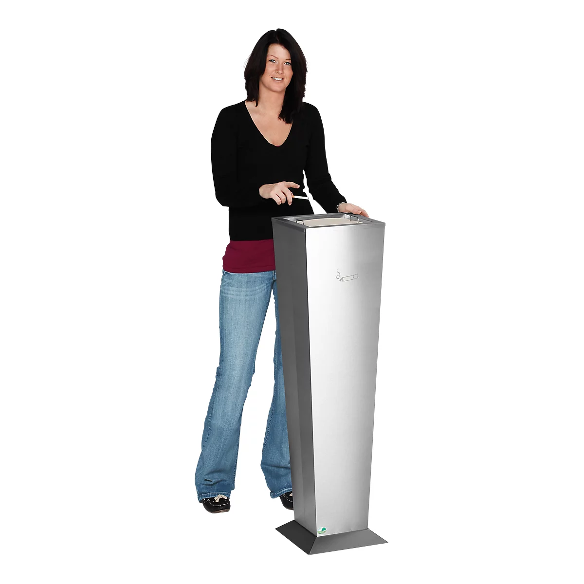 Cendrier H110 VAR, inox