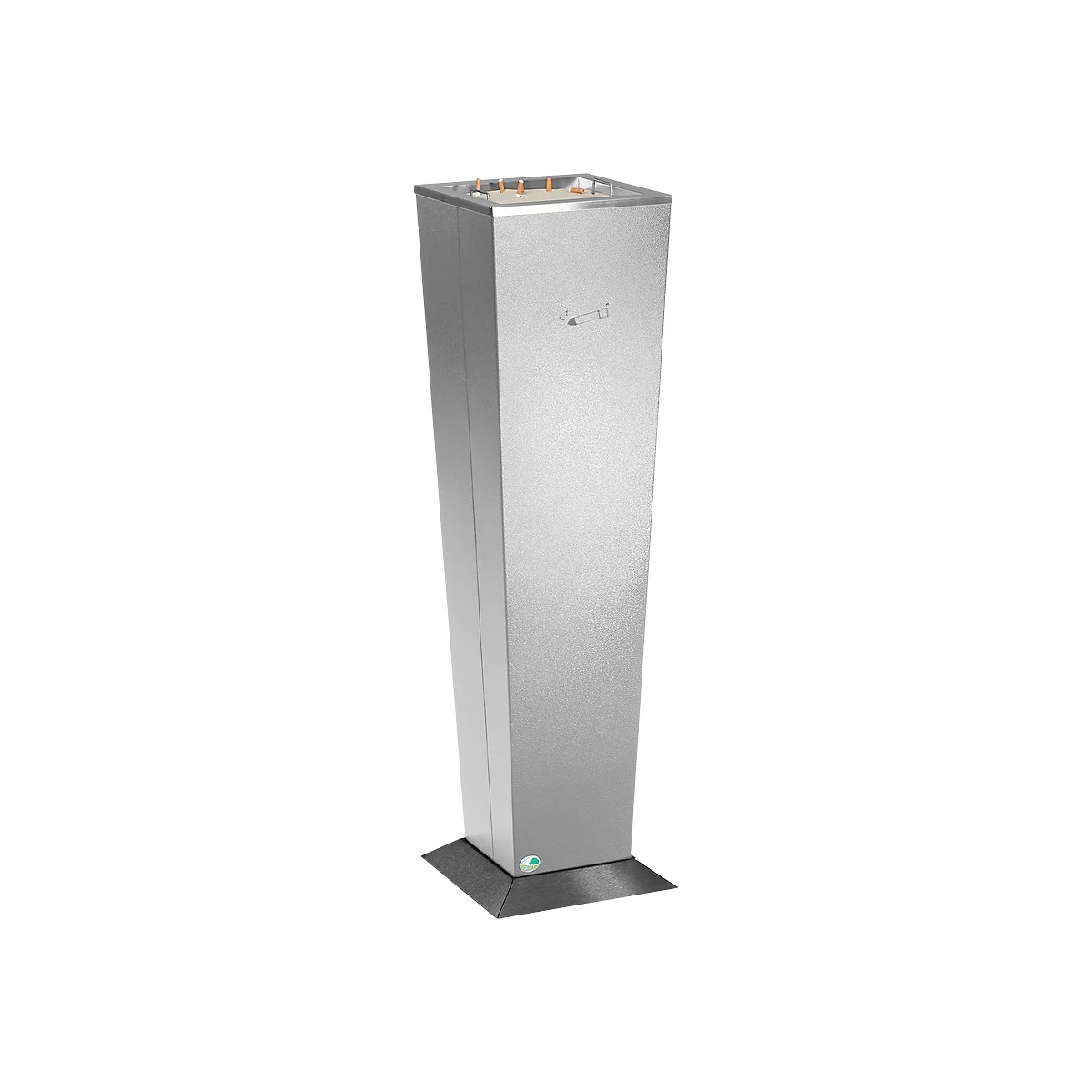 Cendrier H110 VAR, inox