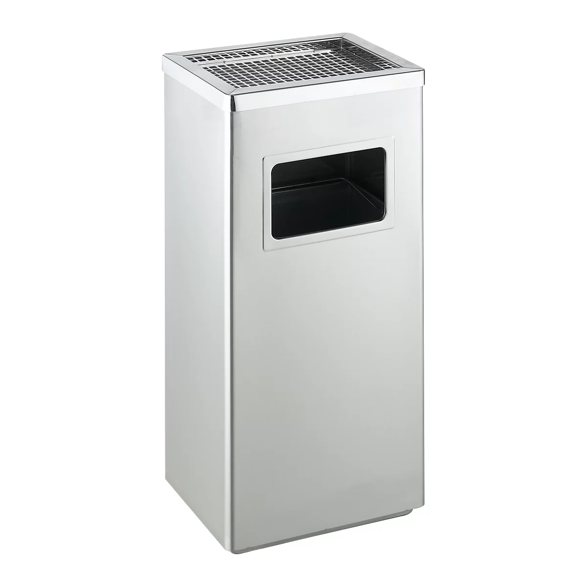 Cendrier sans toit, inox