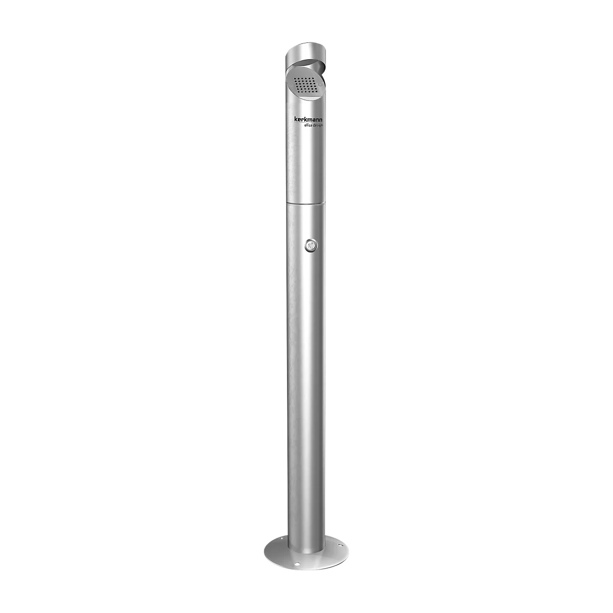 Cendrier sur pied en inox