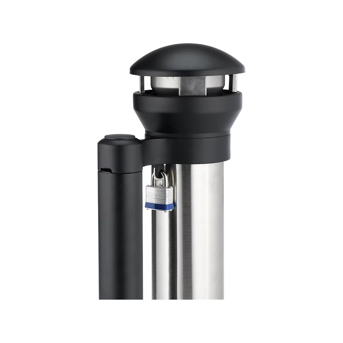 Cendrier sur pied Infinity Rubbermaid, métal massif, bac intérieur de 4,9 L, pour l'extérieur