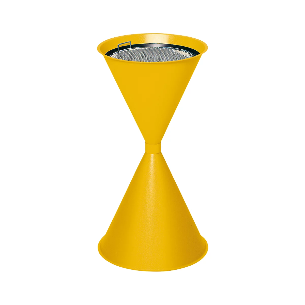 Cendrier sur pied, jaune