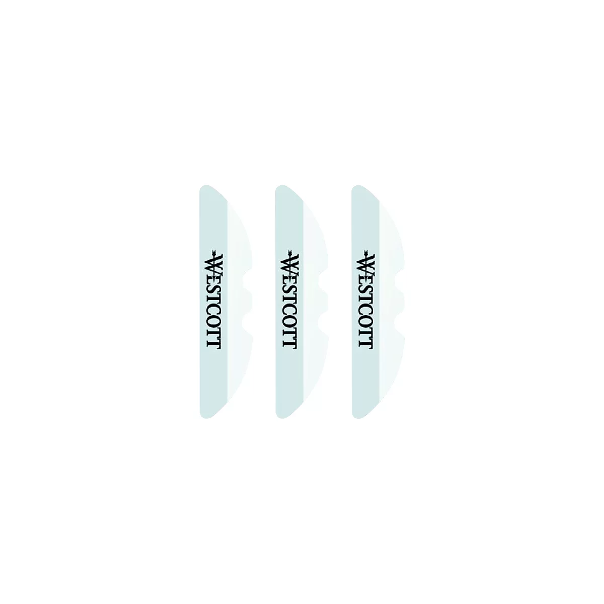 Three knives with the inscription WESTCOTT.