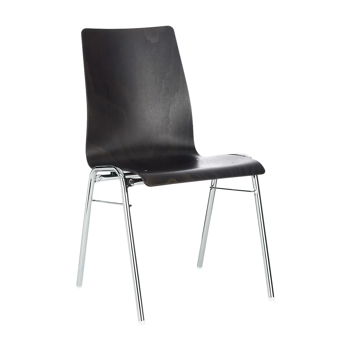 Chaise coque 720, empilable, coque d'assise rectangulaire, anthracite