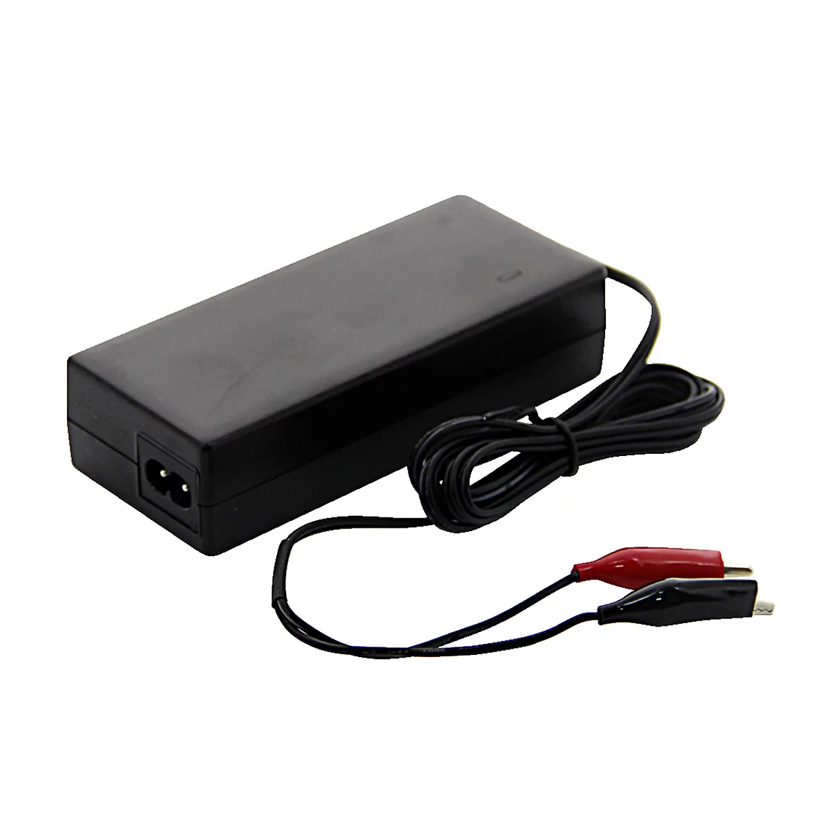 Chargeur de batterie pour les pompes électriques CEMO, 100 - 240 V, sortie 14,4 V - 3 A, avec pinces crocodiles