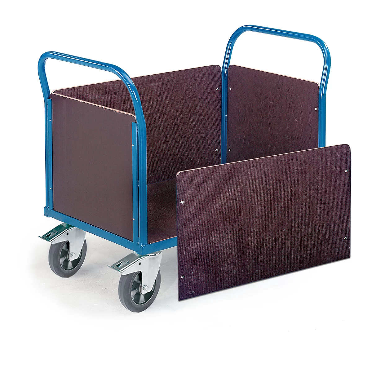 Chariot à 4 dossiers, 2000 x 770 mm, capacité de charge 1200 kg