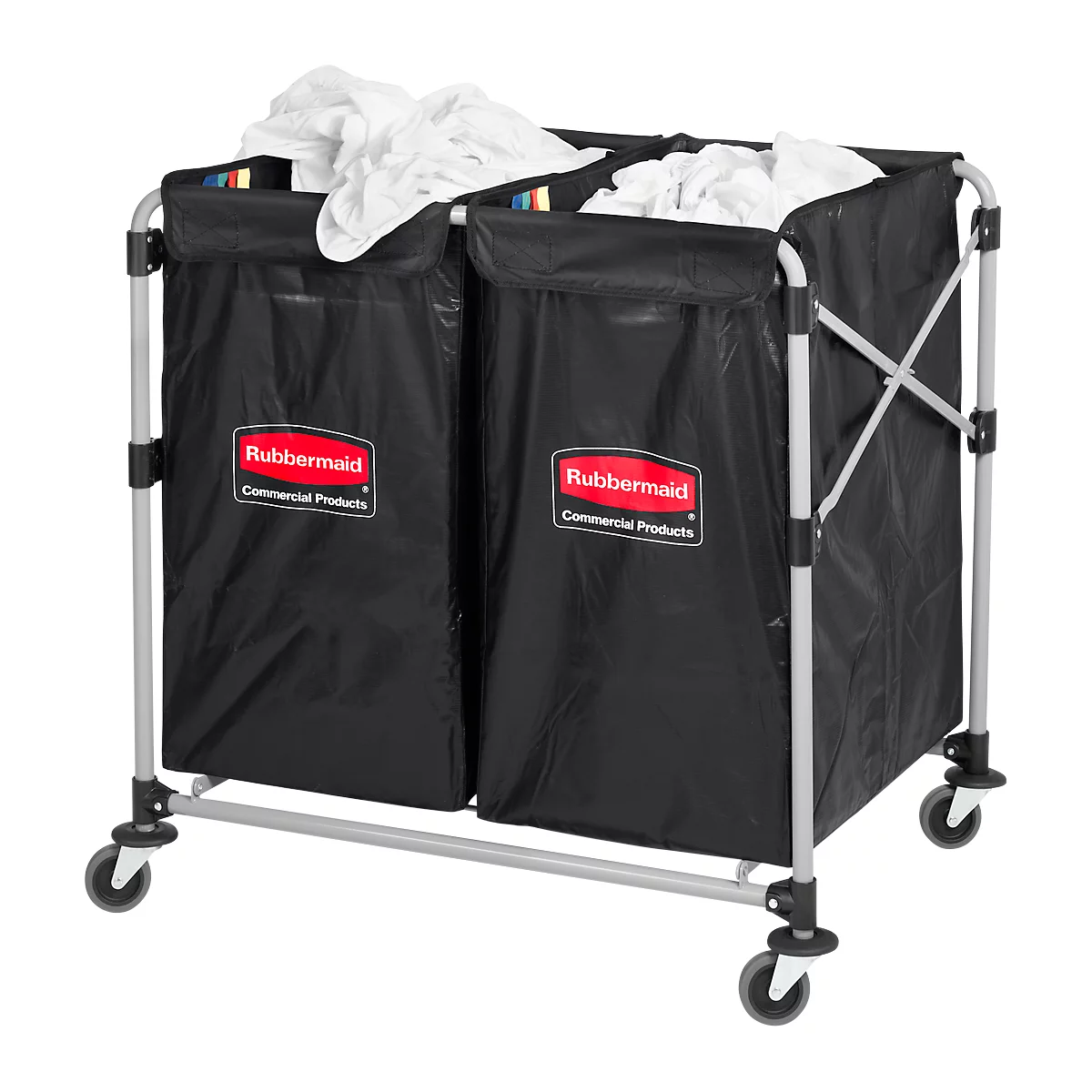 Chariot à linge X-Cart, 2 x 150 litres 