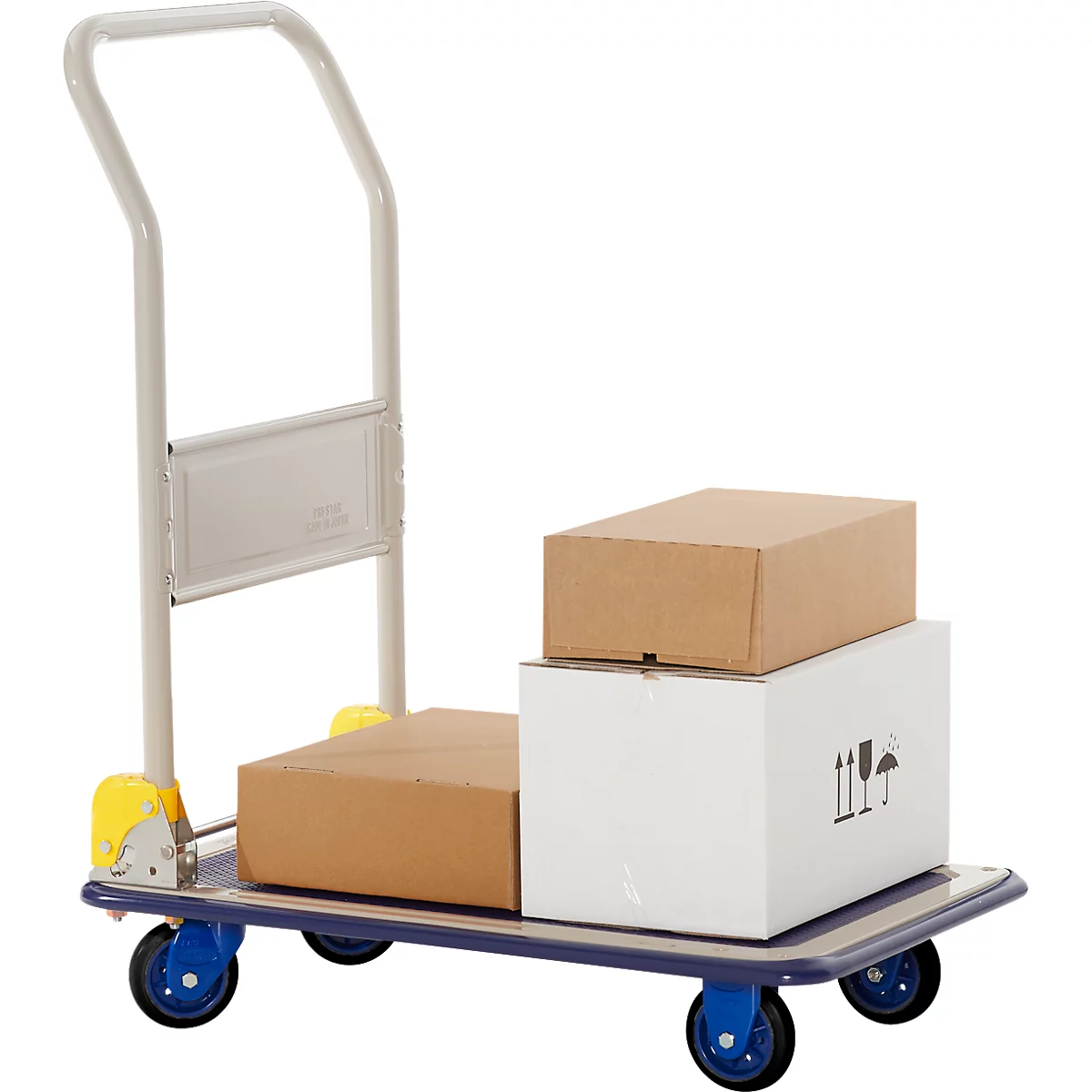 Chariot à plate-forme, pliable, charge admissible 150 kg