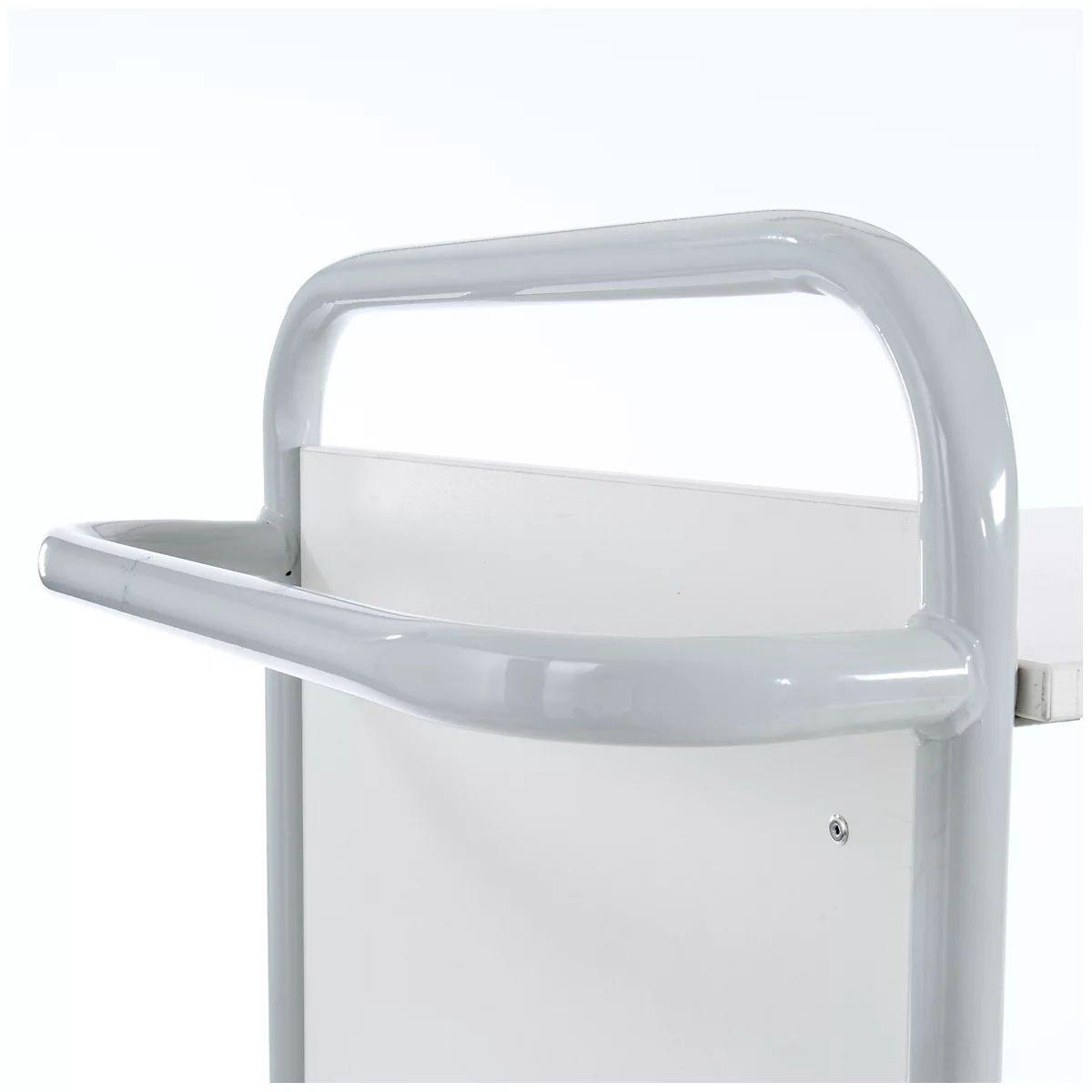 Chariot de bureau avec panneaux latéraux, 800 x 500 mm, capacité de charge 150 kg