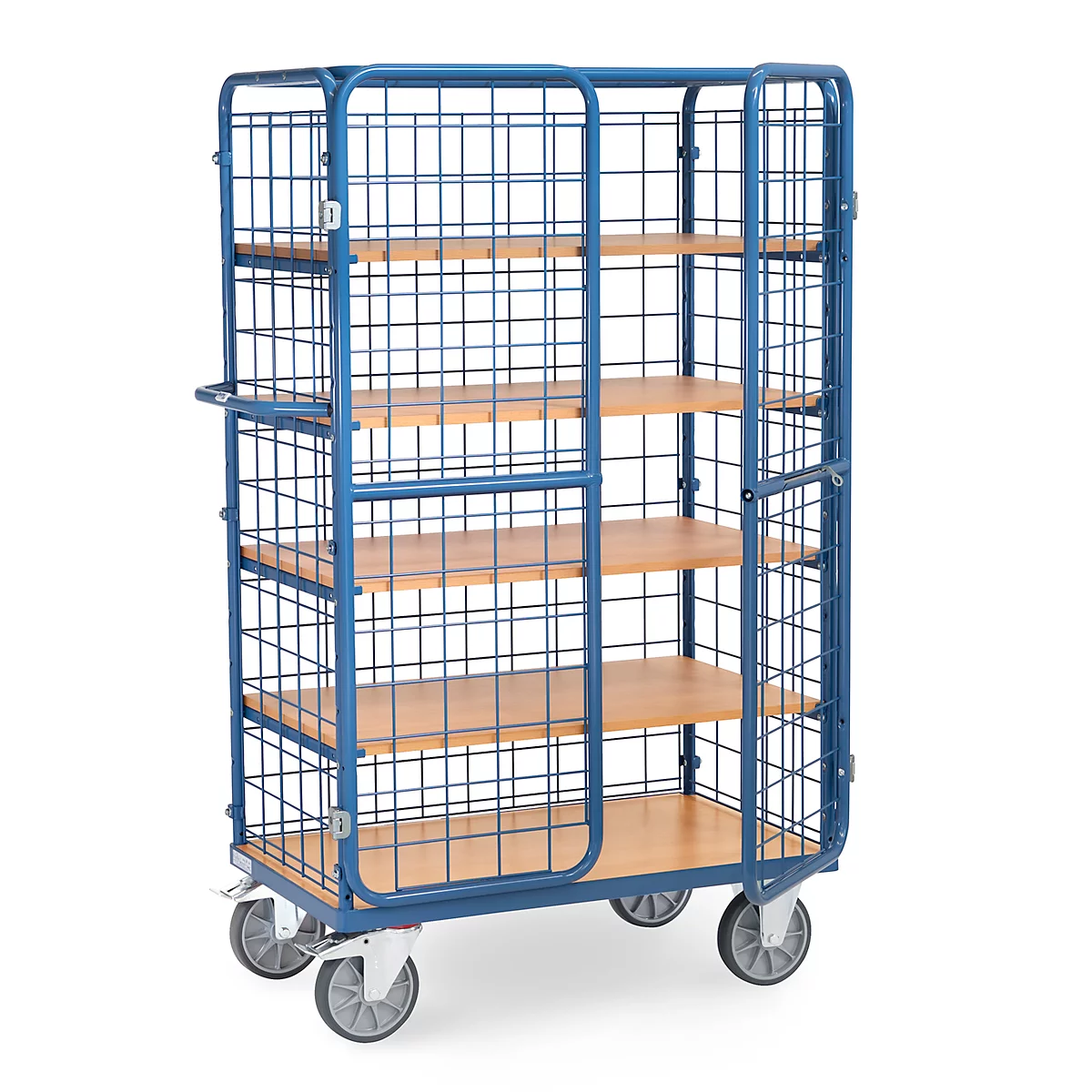 Chariot pour colis avec double porte 1000 x 600 mm