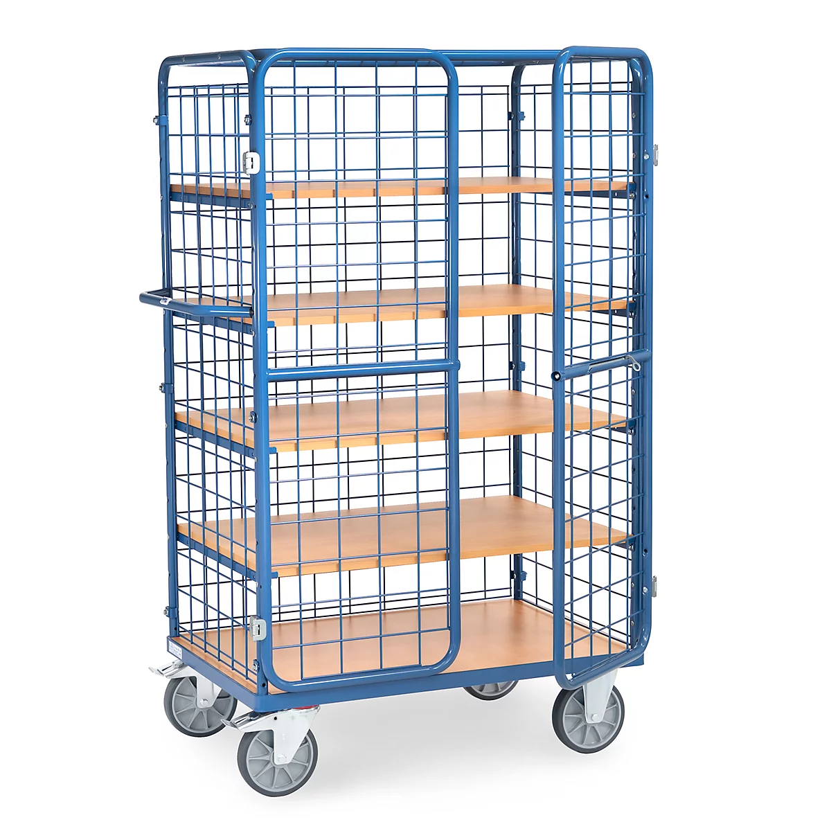 Chariot pour colis avec double porte 1000 x 700 mm