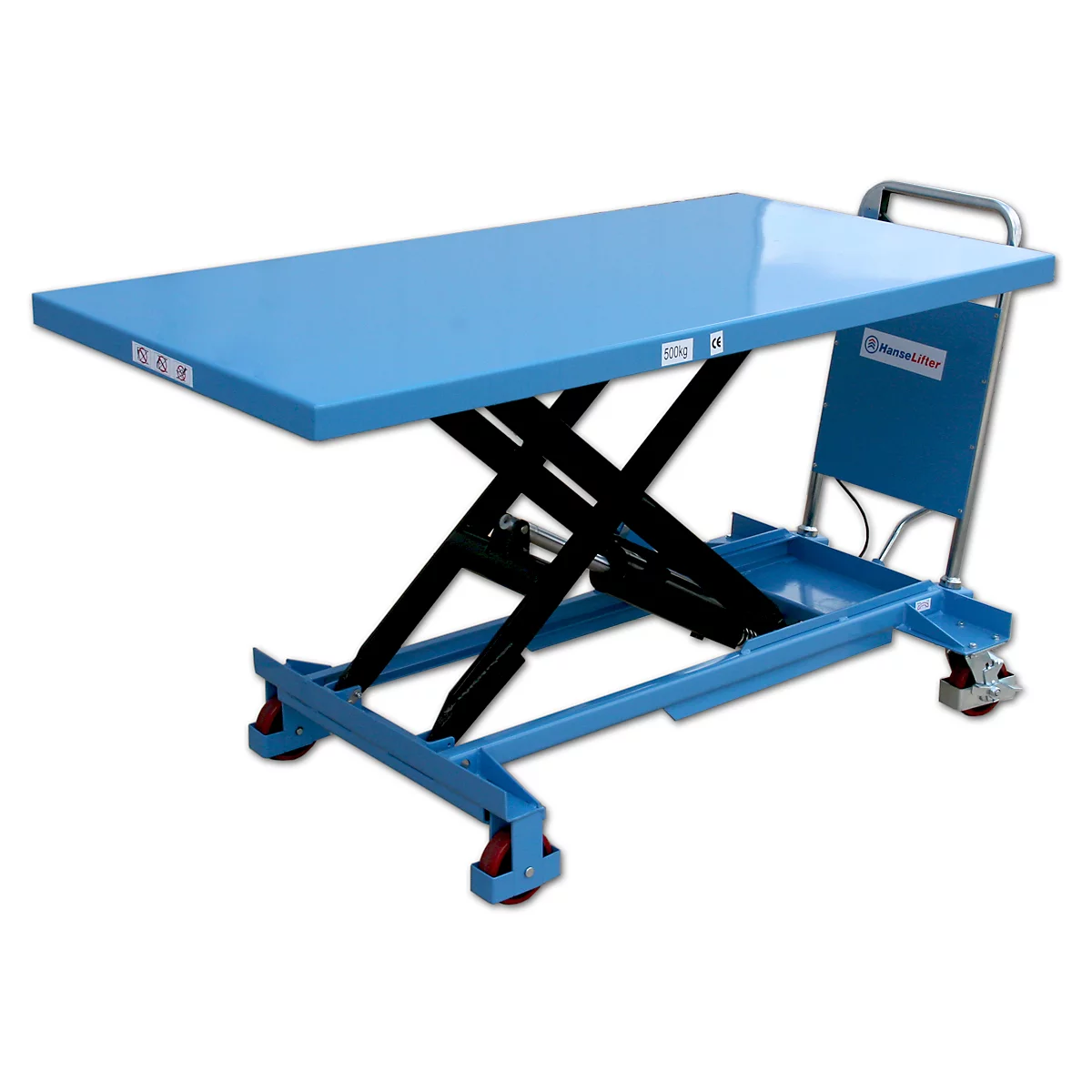 Chariot pour table élévatrice manuelle SPB500