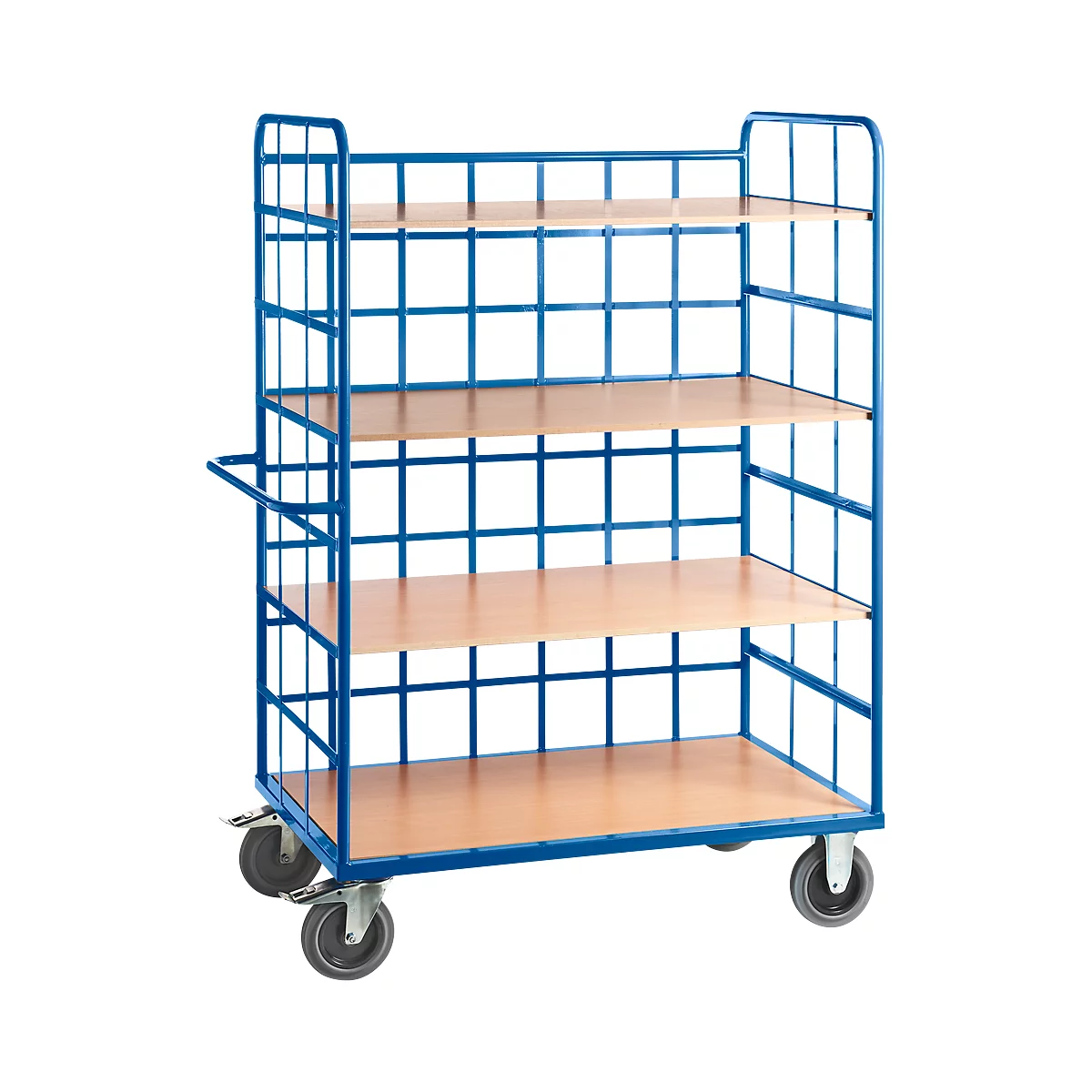 Chariots à étages grillagé, 3 étages, L 1200 x l. 800 mm