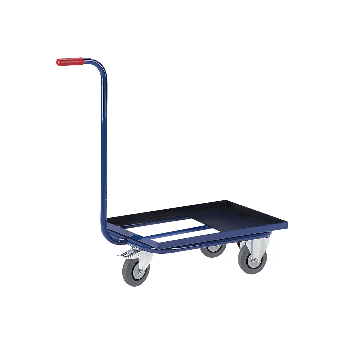Châssis mobile à poignée et trois roues pour caisses euro