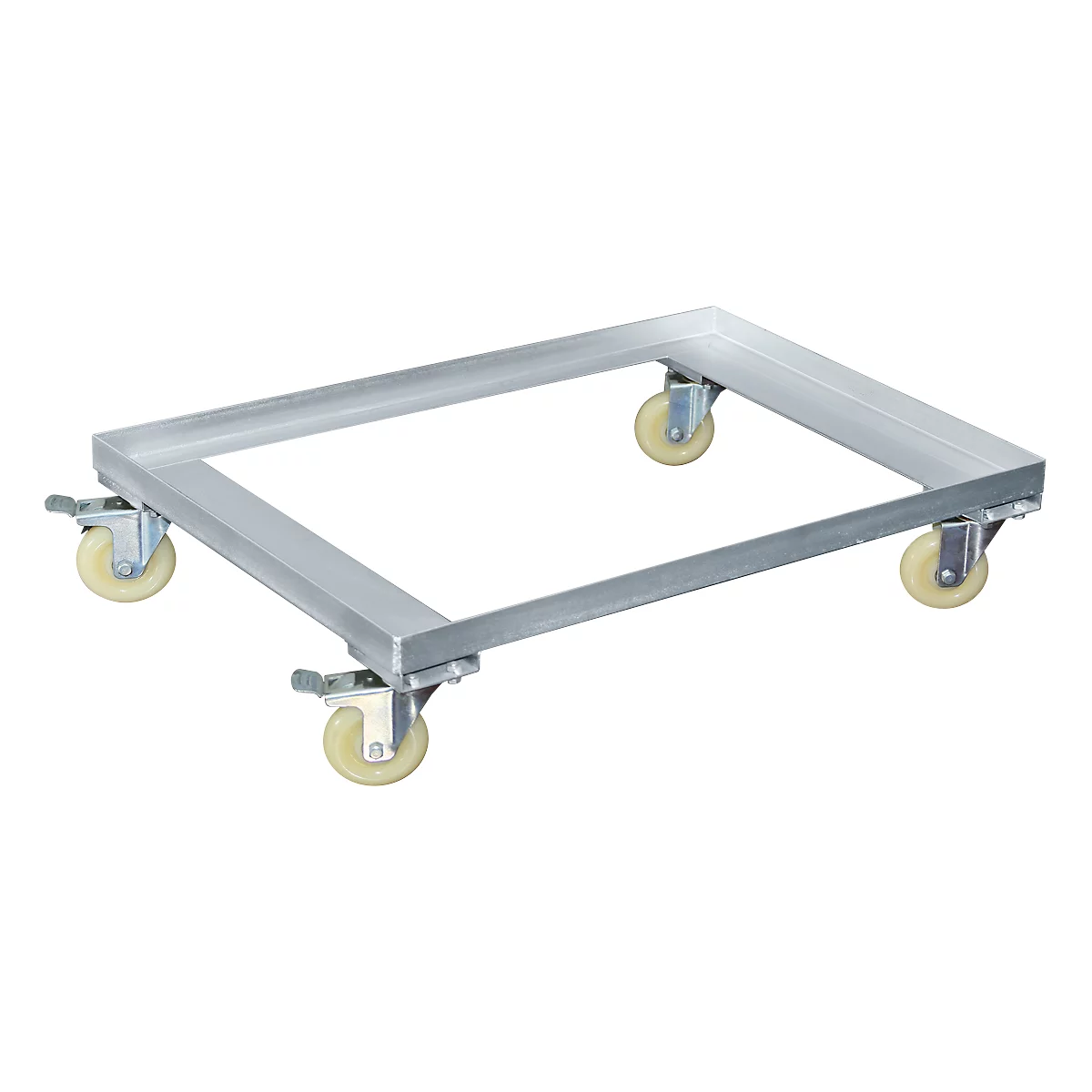 Châssis mobile pour bacs norme Europe, inox