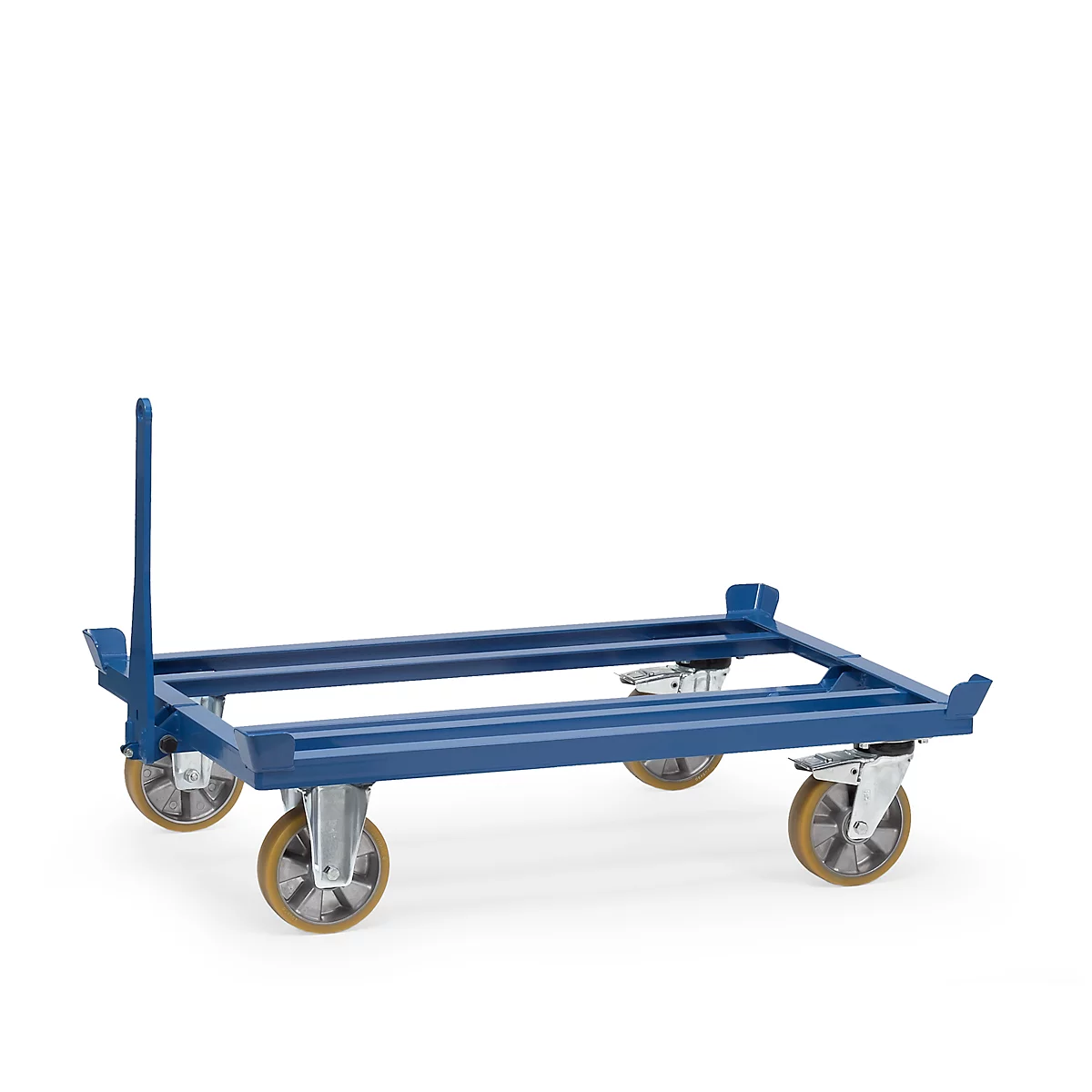 Châssis mobile pour palettes, avec roulettes, Châssis mobile pour caisse-palettes métalliques et palettes bois et grillagées