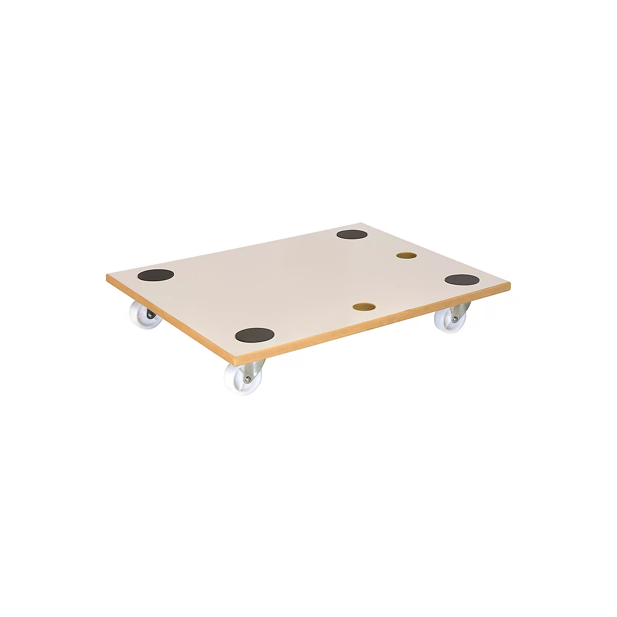 Châssis mobile Wagner MM 1359, MDF, avec 2 orifices de transport, surface de chargement L 590 x l. 475 mm, jusqu'à 200 kg