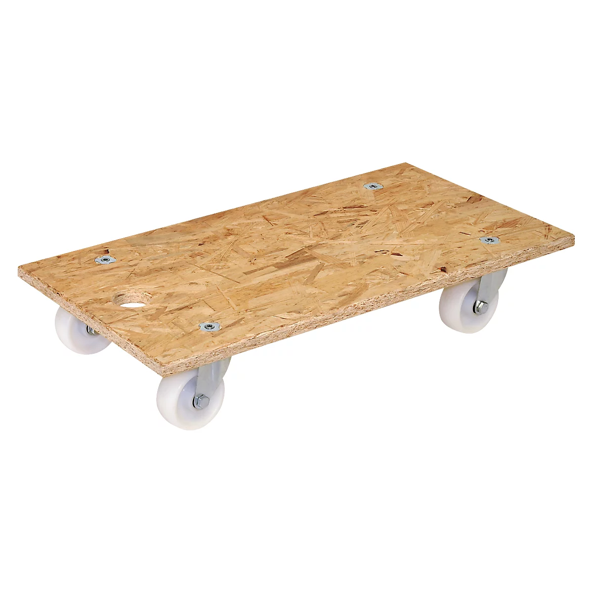 Châssis mobile Wagner OSB 1141, L 580 x l. 300 x H 110 mm, capacité de charge 250 kg, avec poignée encastrée