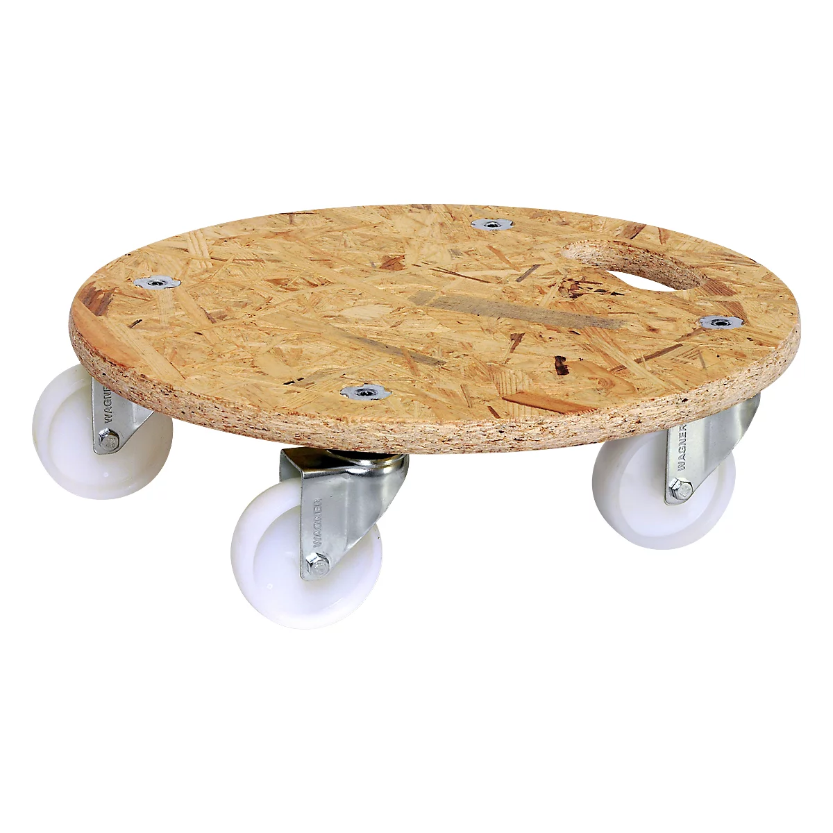 Châssis mobile Wagner OSB 1171, Ø 380 mm, capacité de charge 250 kg, avec poignée ergonomique, rond