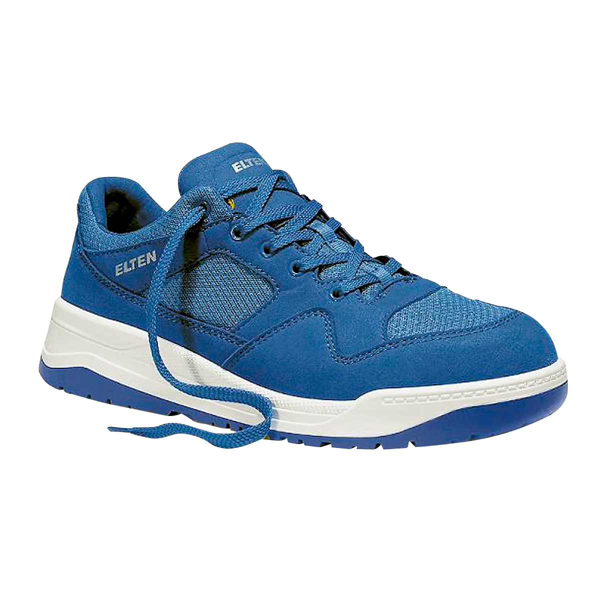 Chaussure de sécurité ESD MAVERICK BLUE LOW ELTEN, S1P, coque en acier, pointure 48