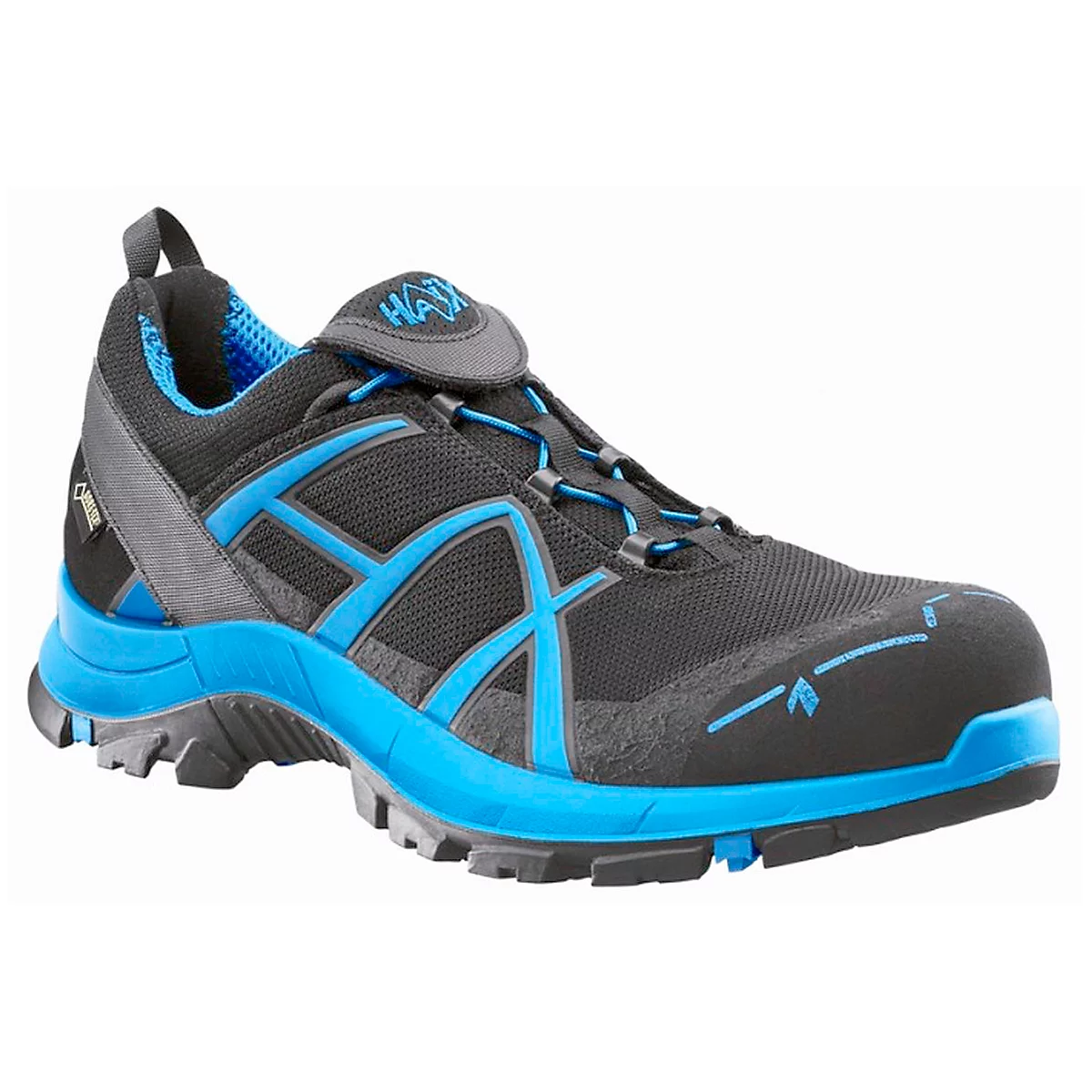Chaussure de sécurité Haix Black Eagle Safety 40 ESD, GORE-TEX®, noir/bleu, pointure 41