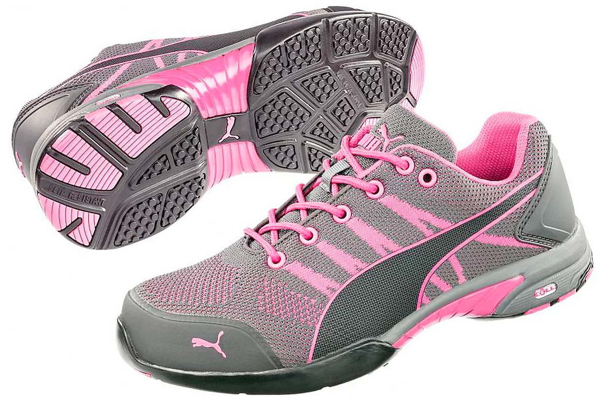 Chaussures de s curit pour femmes Puma Safety Celerity Knit Pink