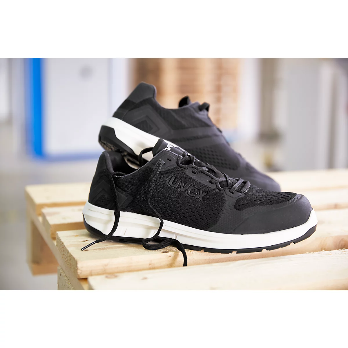 Chaussures de sécurité S1 1 sport S1 SRC Uvex, EN ISO 20345, ESD, ergonomique, unisexe, diff. pointures