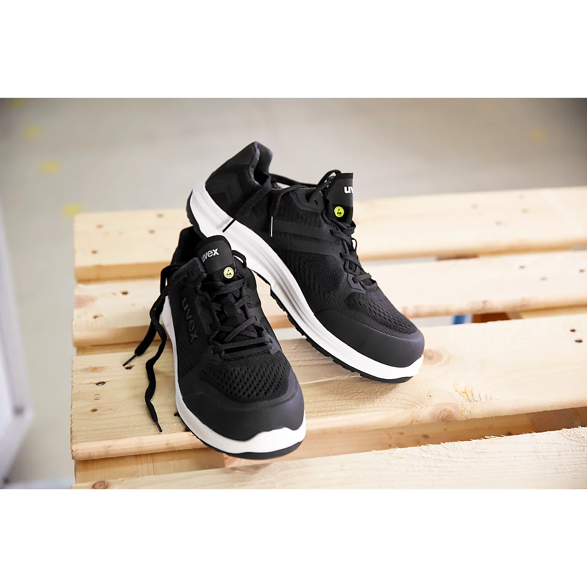 Chaussures de sécurité S1 1 sport S1 SRC Uvex, EN ISO 20345, ESD, ergonomique, unisexe, diff. pointures