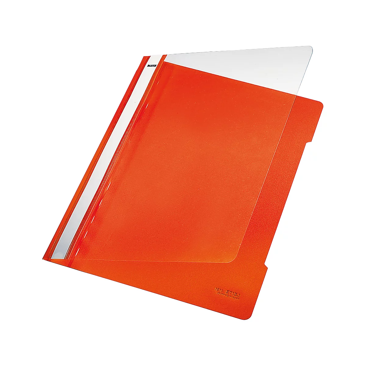 Chemise à lamelles 4191 LEITZ®, format A4, PVC, 25 p., orange