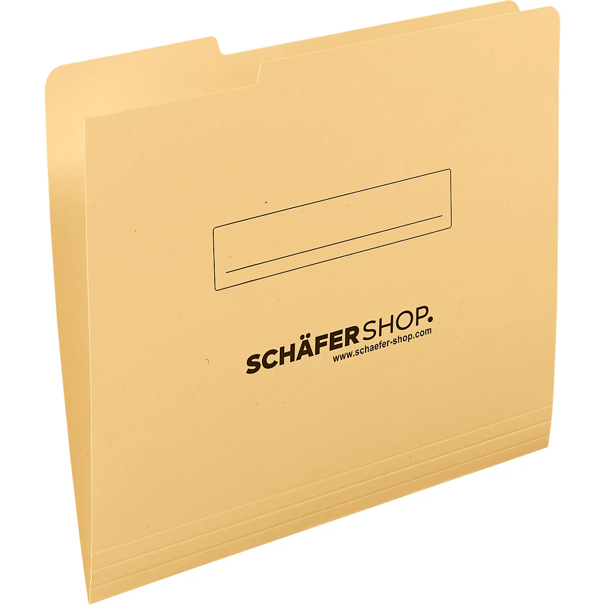 Chemise SCHÄFER SHOP, format A4, carton, onglet à gauche
